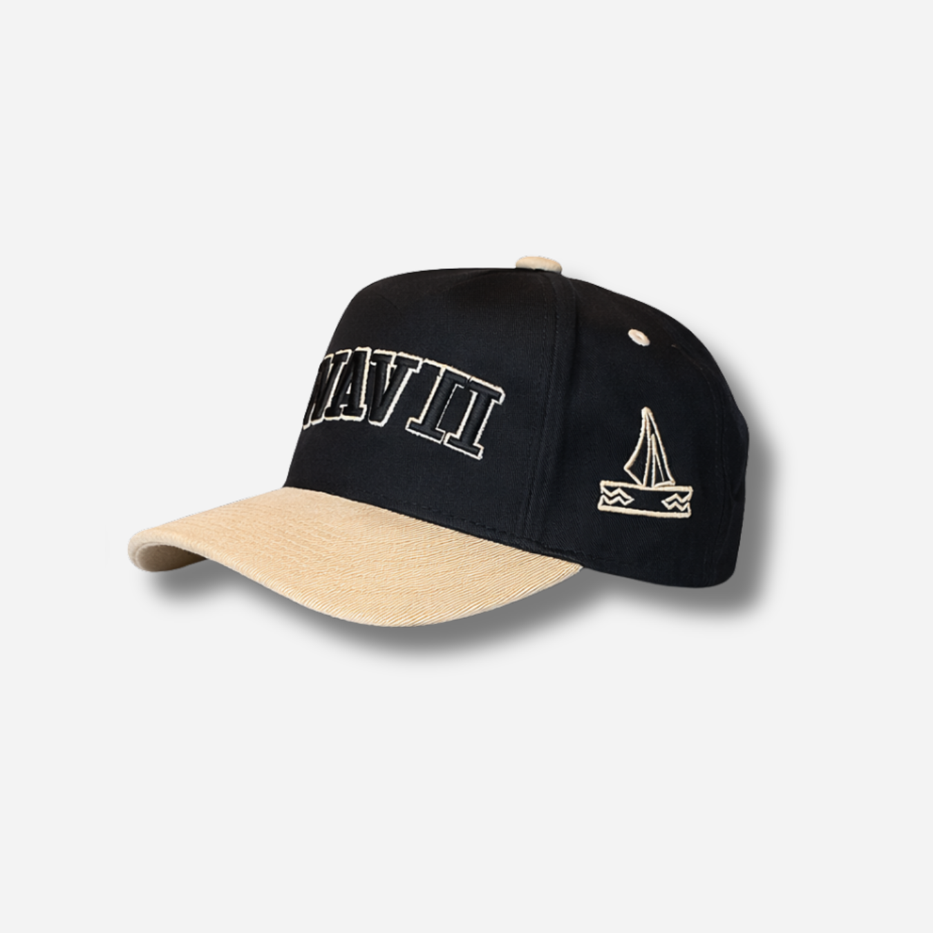 “La Wave” Cap Black