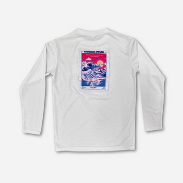 WAVII BABII “THE BIG WAVE” LONG SLEEVE TEE