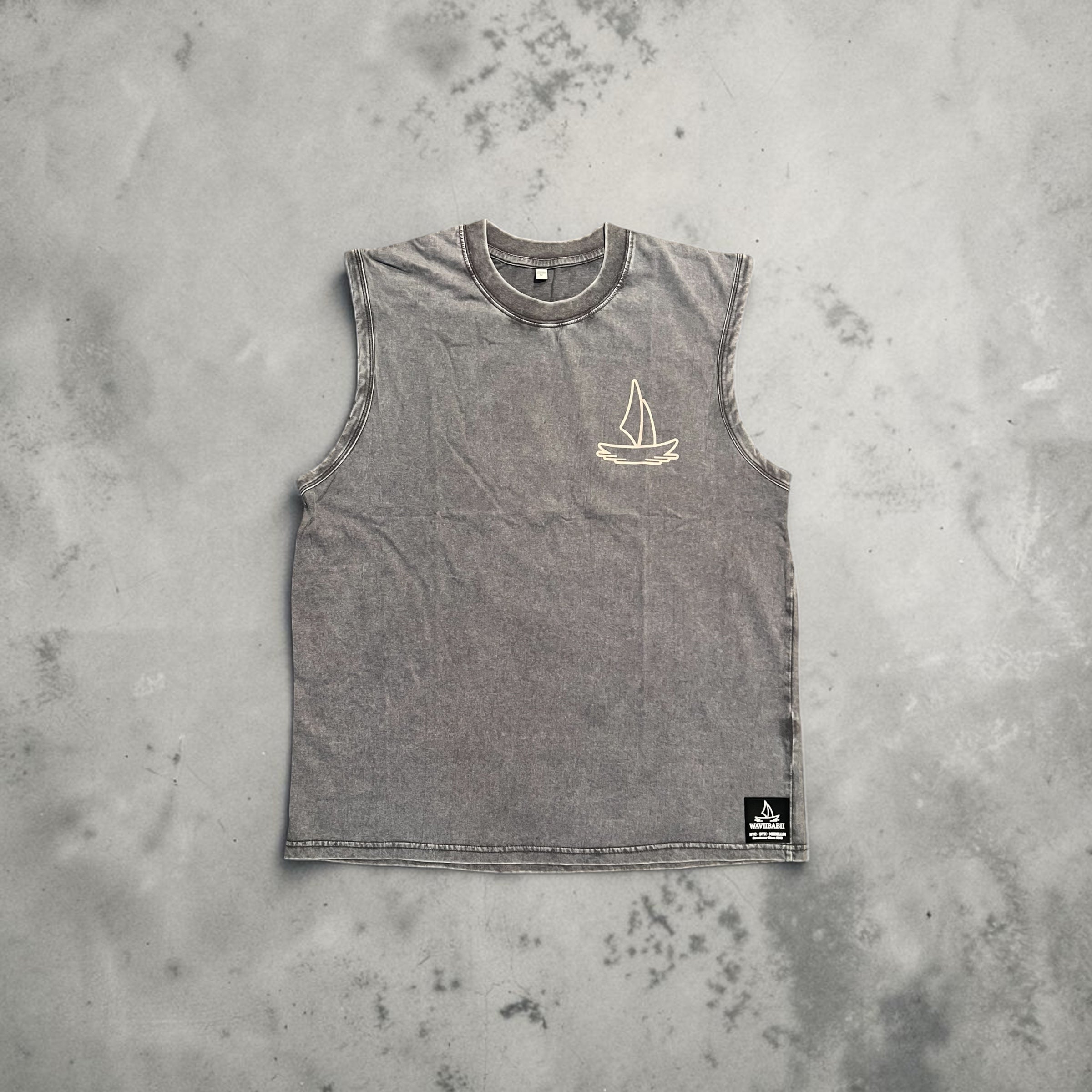 Vintage Stone Muscle T