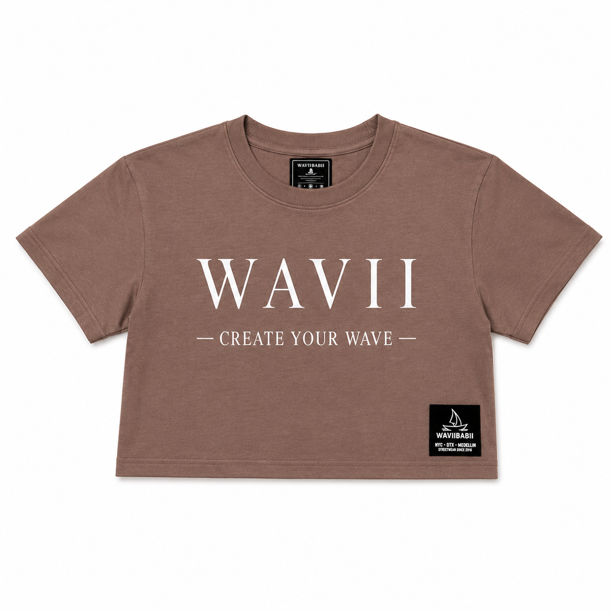 Taupe Atelier Crop